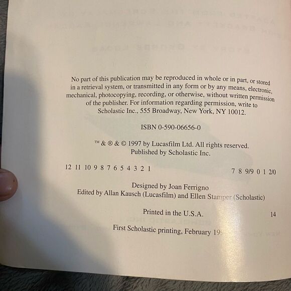 Scholastic the empire strikes back - Picture 4 of 4